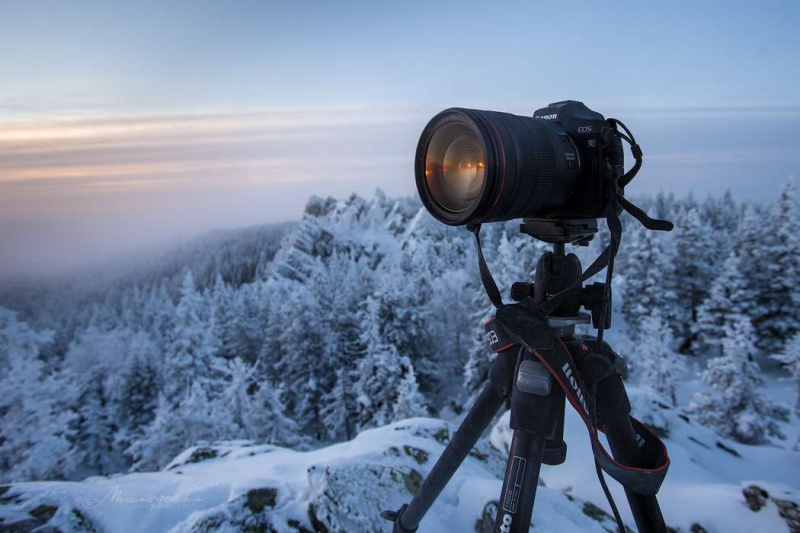Проверка Canon EOS R уральской зимой