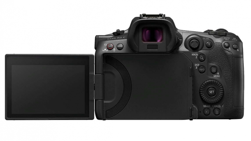 Компактная и легкая гибридная кинокамера EOS R5 C отвечает всем потребностям современных создателей контента