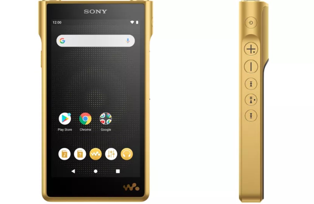 Sony выпустила аудиофильский Android-плеер в позолоченном корпусе за 3580$