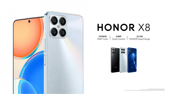 Вышел тонкий как бритва Honor X8 с дизайном в стиле iPhone