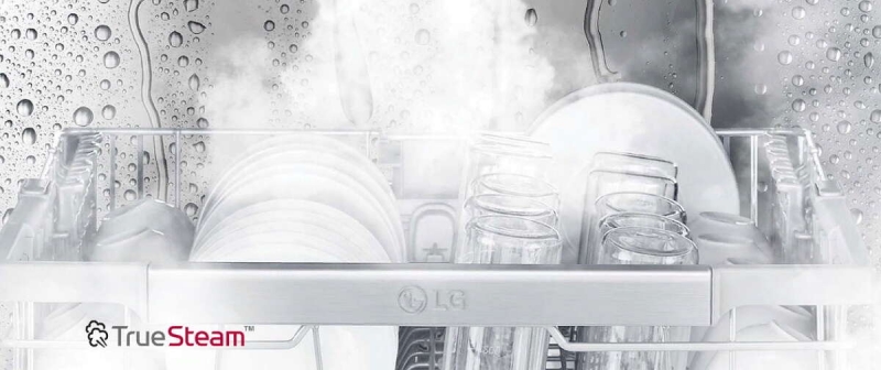 Флагманская посудомоечная машина LG DB425TXS с автоматическим открытием дверцы